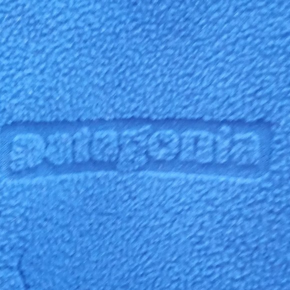 Patagonia Worn Wear Blue Fleece 1/4 Zip Pullover Sweater in Mens Size M - Picture 5 of 8